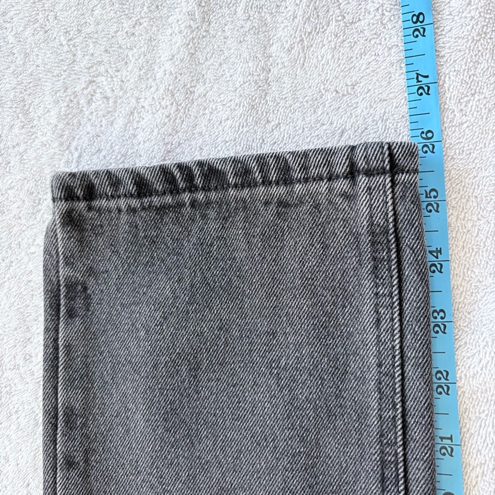 NWT Cavalli Class High Rise Straight Leg Faded Black Denim Women's Jeans SZ 26 - Picture 8 of 10